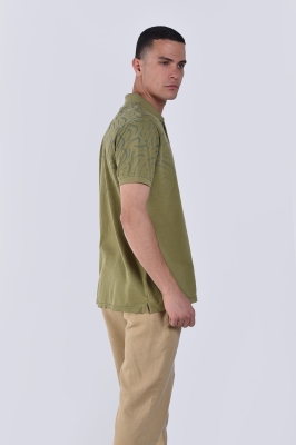 پولوشرت آستین کوتاه چاپی