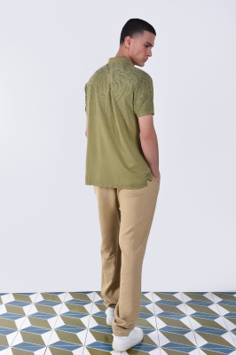 پولوشرت آستین کوتاه چاپی