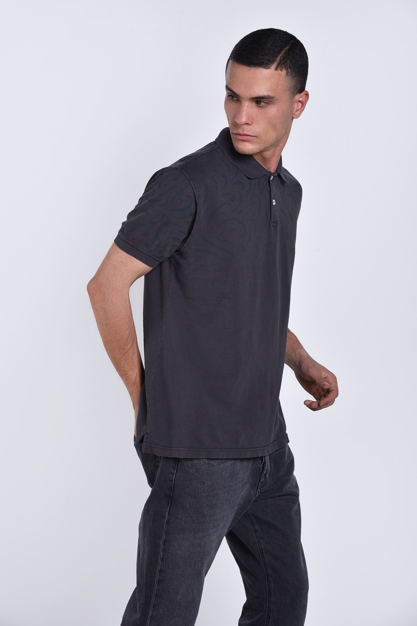 پولوشرت آستین کوتاه چاپی