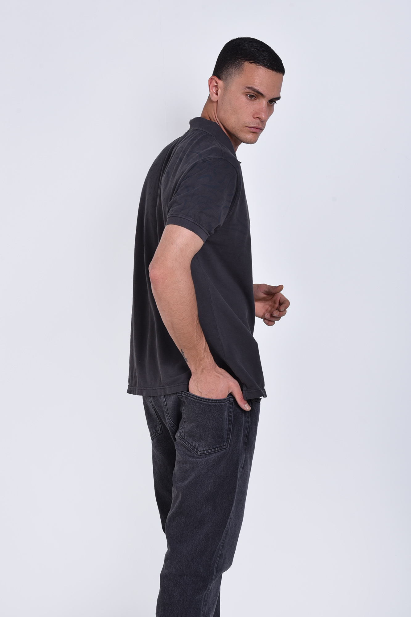 پولوشرت آستین کوتاه چاپی