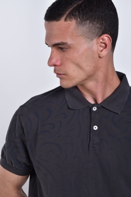 پولوشرت آستین کوتاه چاپی