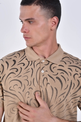 پولوشرت آستین کوتاه چاپی