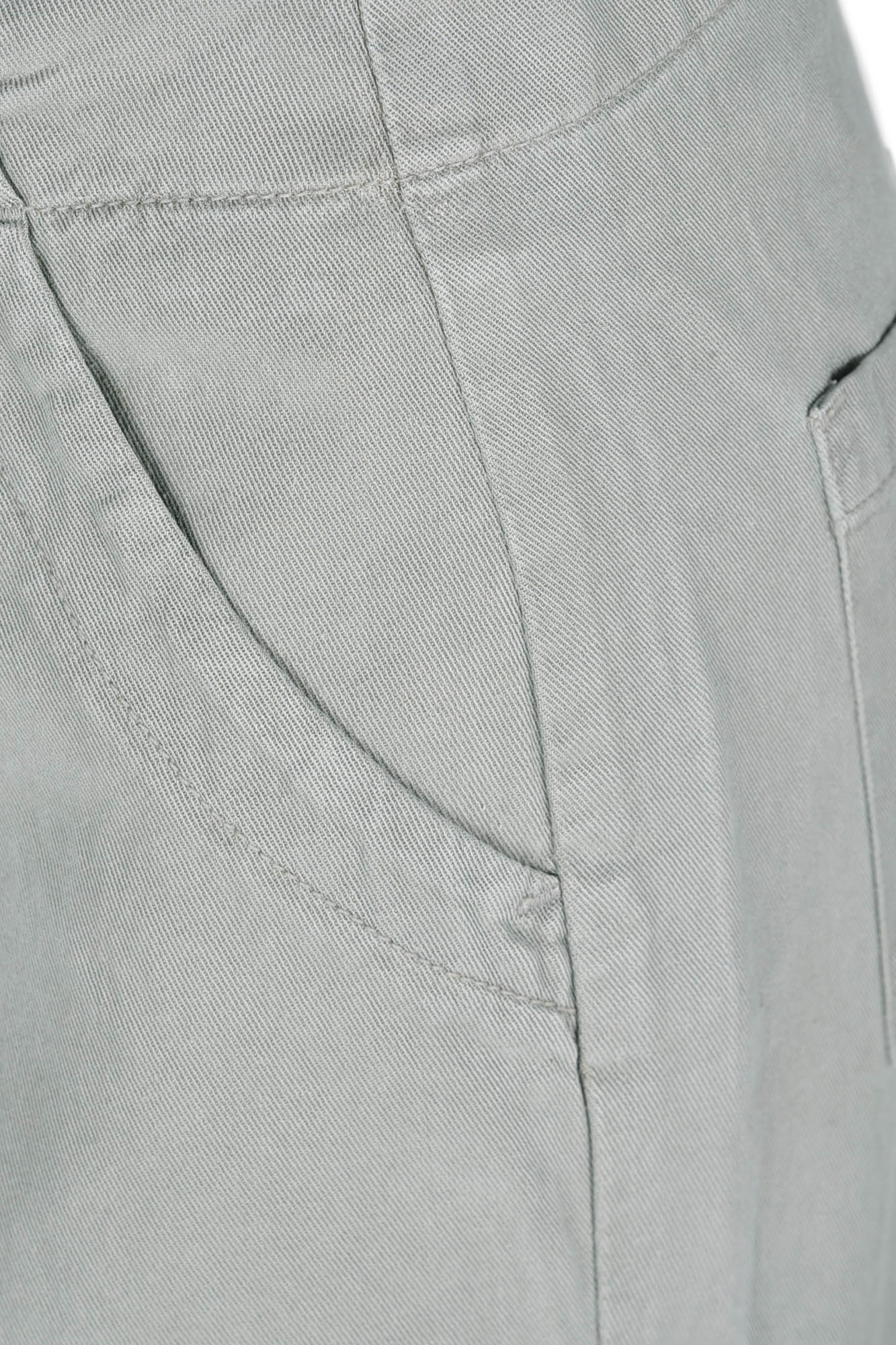 شلوار کتان جیب پاکتی دار