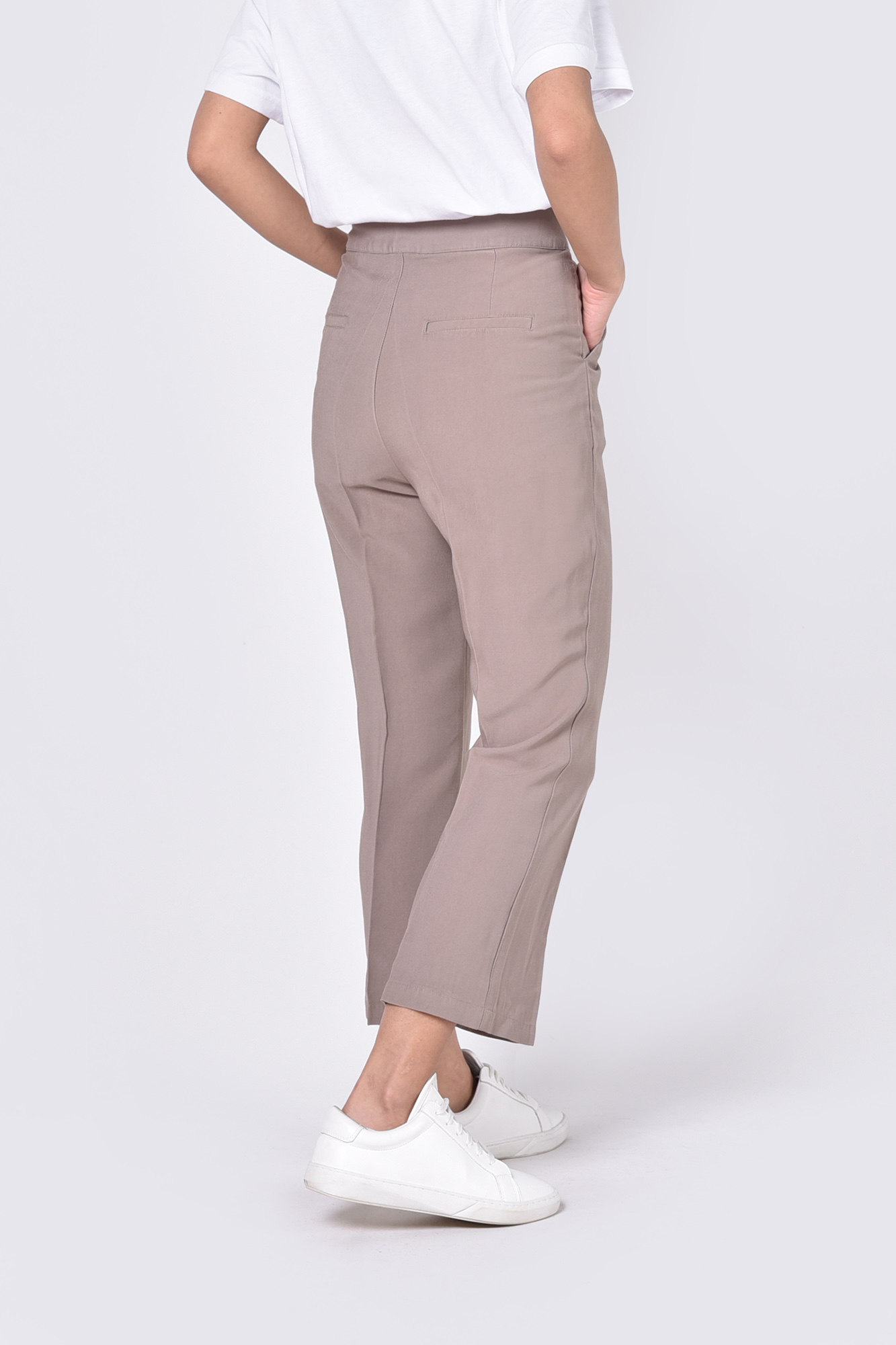 شلوار پارچه ای بندینک دار