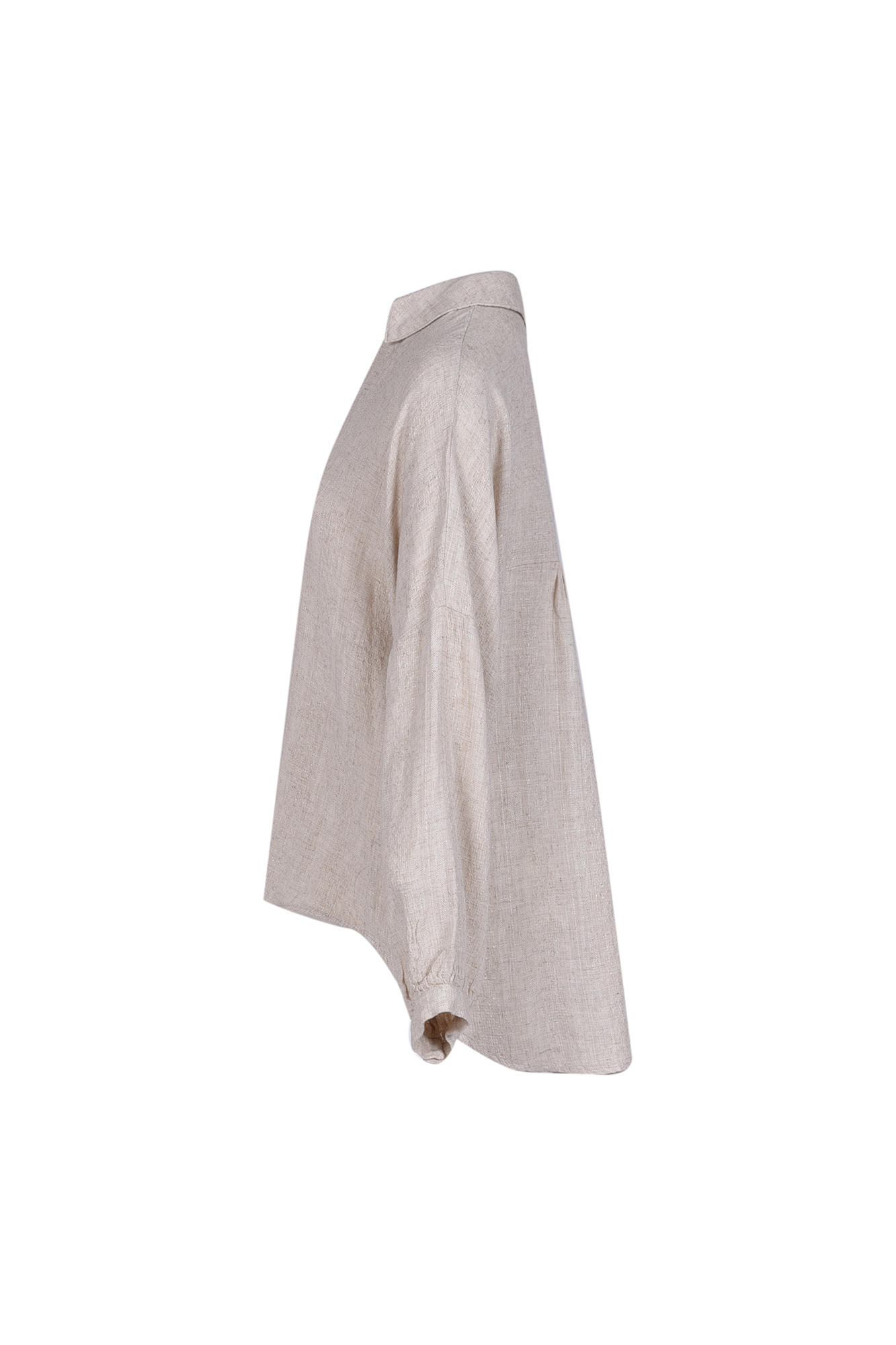 شومیز کیمونو لینن چین دار