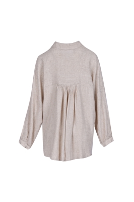 شومیز کیمونو لینن چین دار