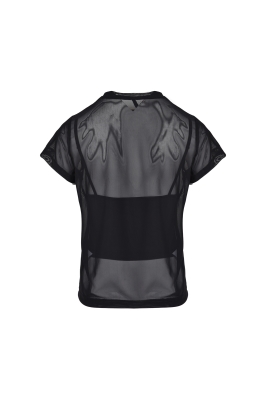 تیشرت توری چاپی با تاپ