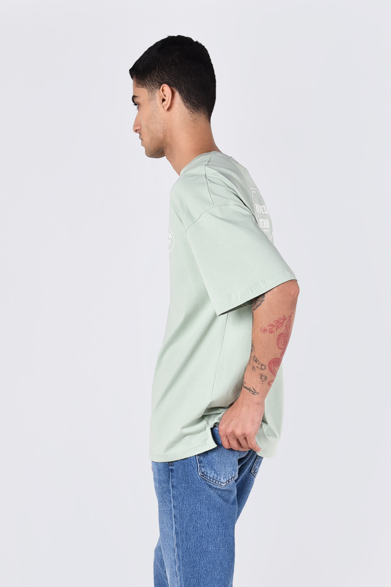 تیشرت آستین کوتاه چاپی