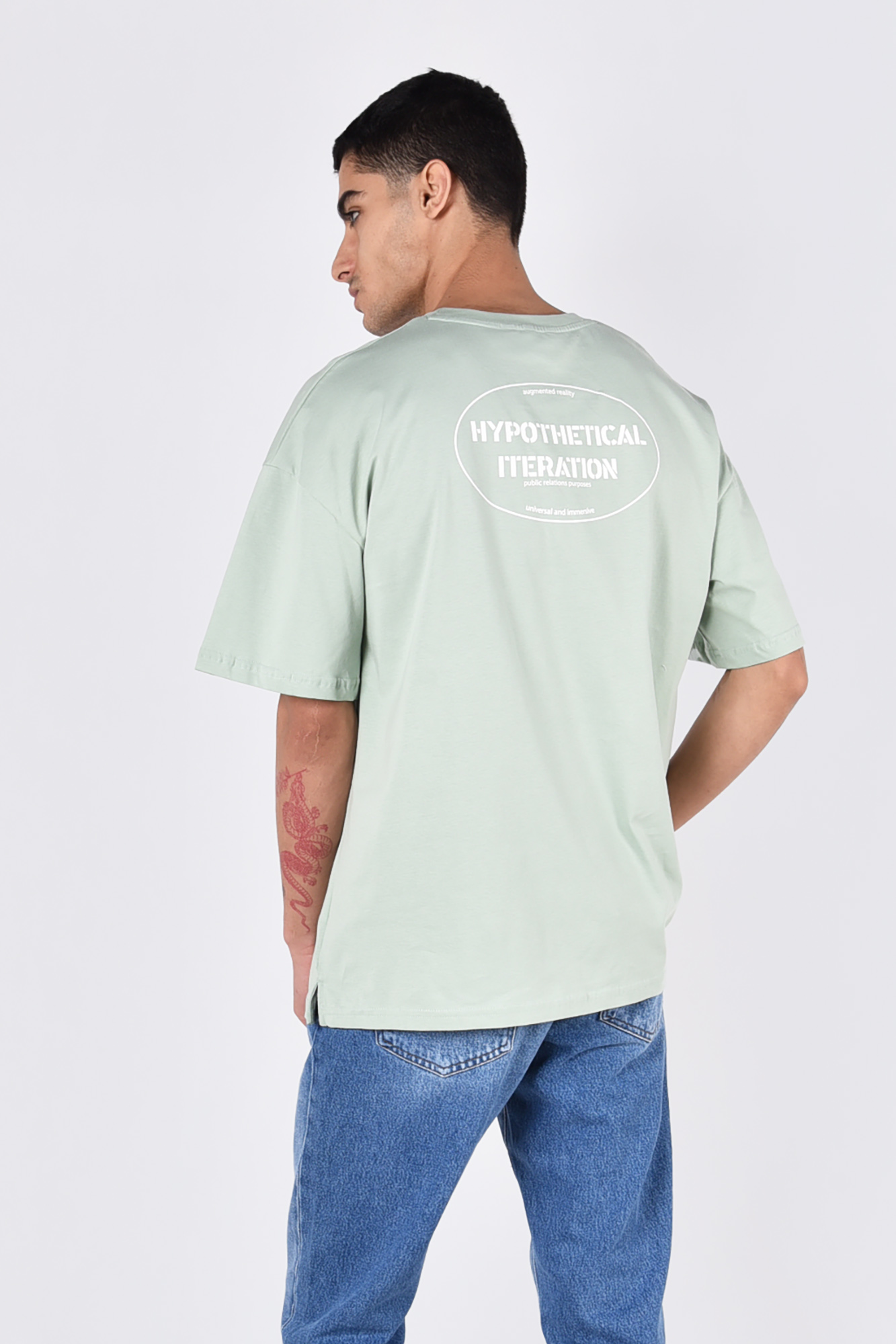 تیشرت آستین کوتاه چاپی