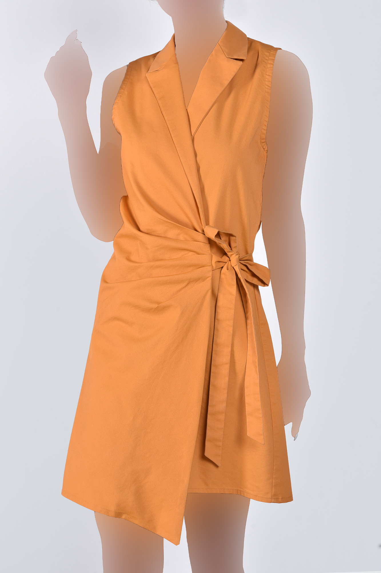 اورال کوتاه یقه انگلیسی چپ و راستی