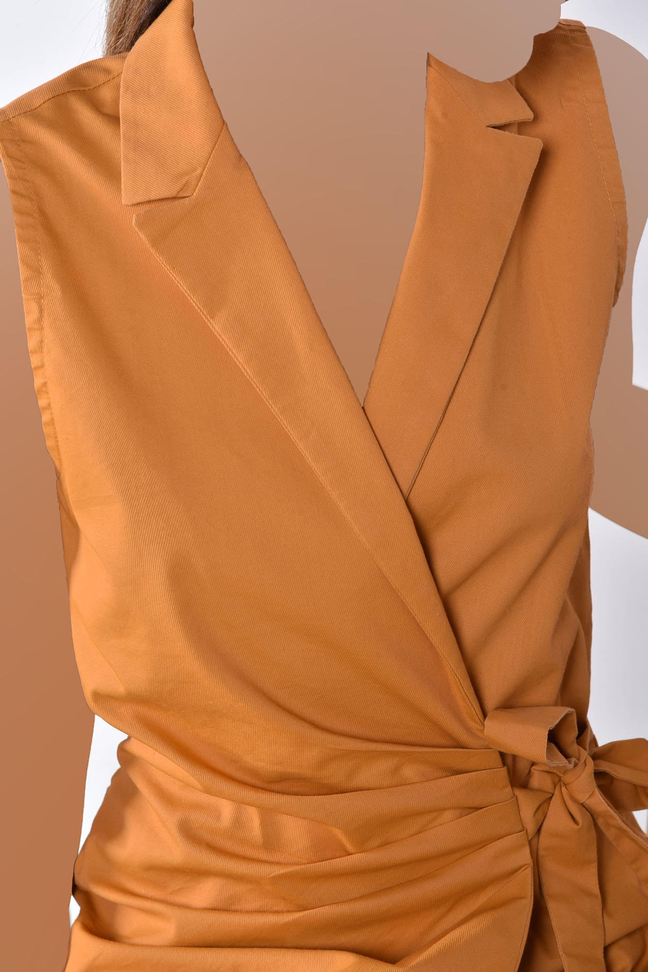 اورال کوتاه یقه انگلیسی چپ و راستی