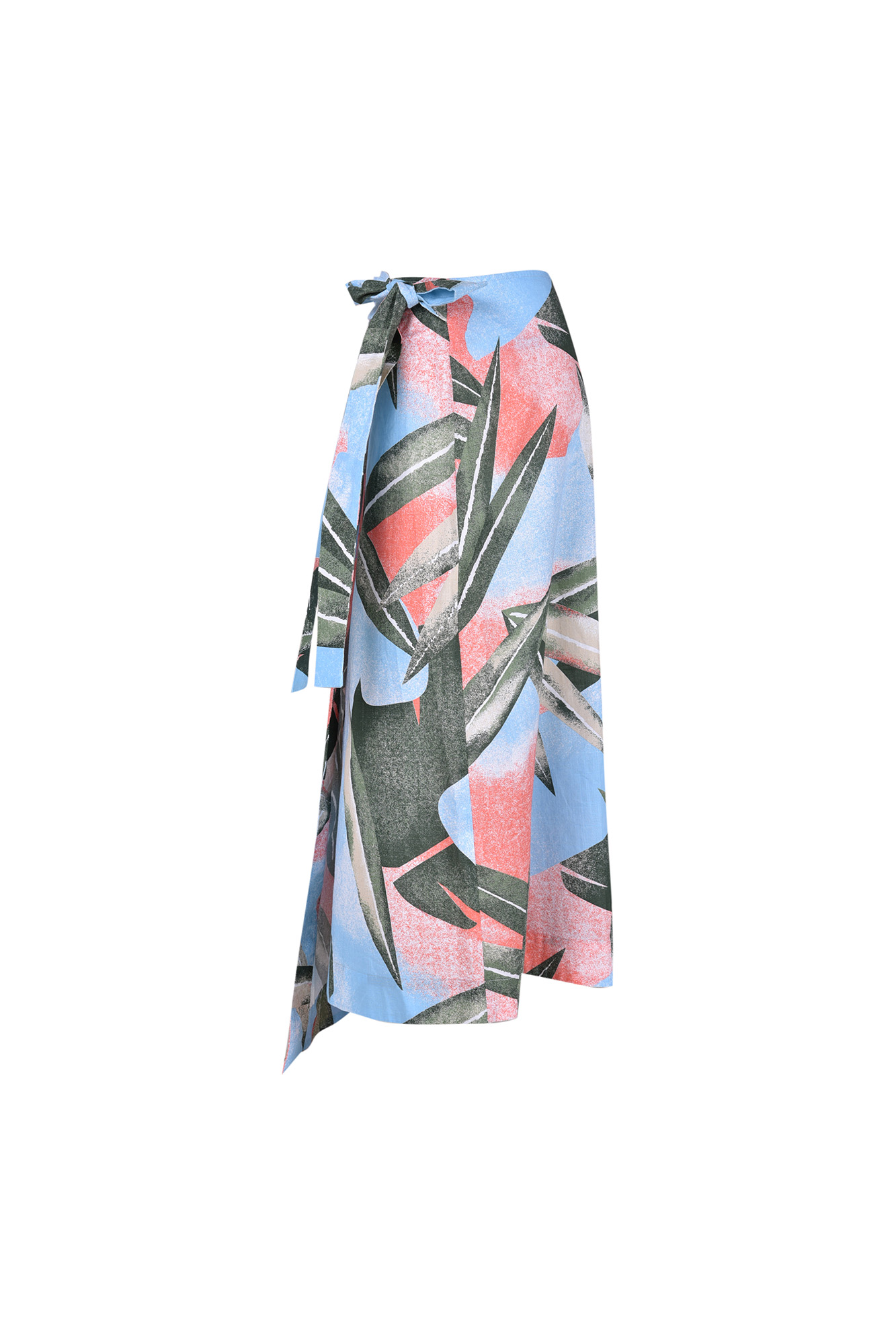 دامن بلند لنگی چاپی