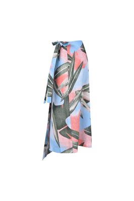 دامن بلند لنگی چاپی