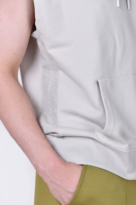 هودی آستین حلقه ای چاپی