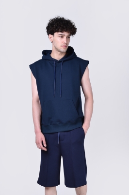 هودی آستین حلقه ای چاپی