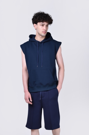 هودی آستین حلقه ای چاپی