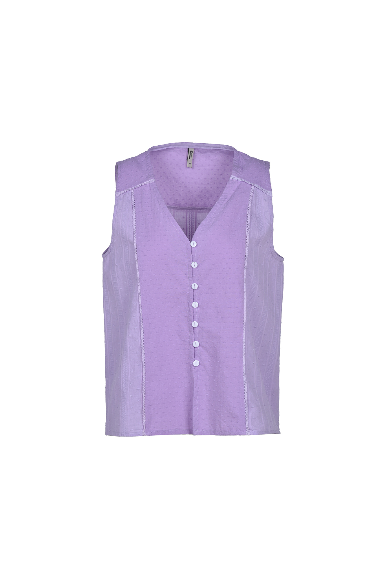 تاپ دکمه دار ترکیبی