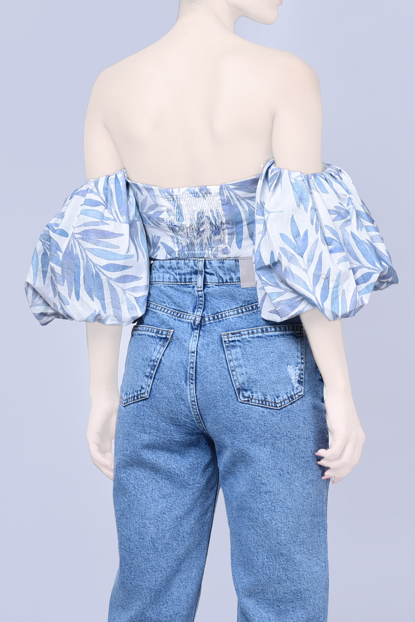 بلوز کراپ آف شولدر