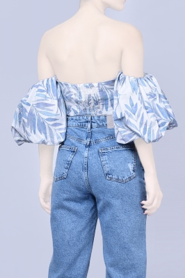 بلوز کراپ آف شولدر