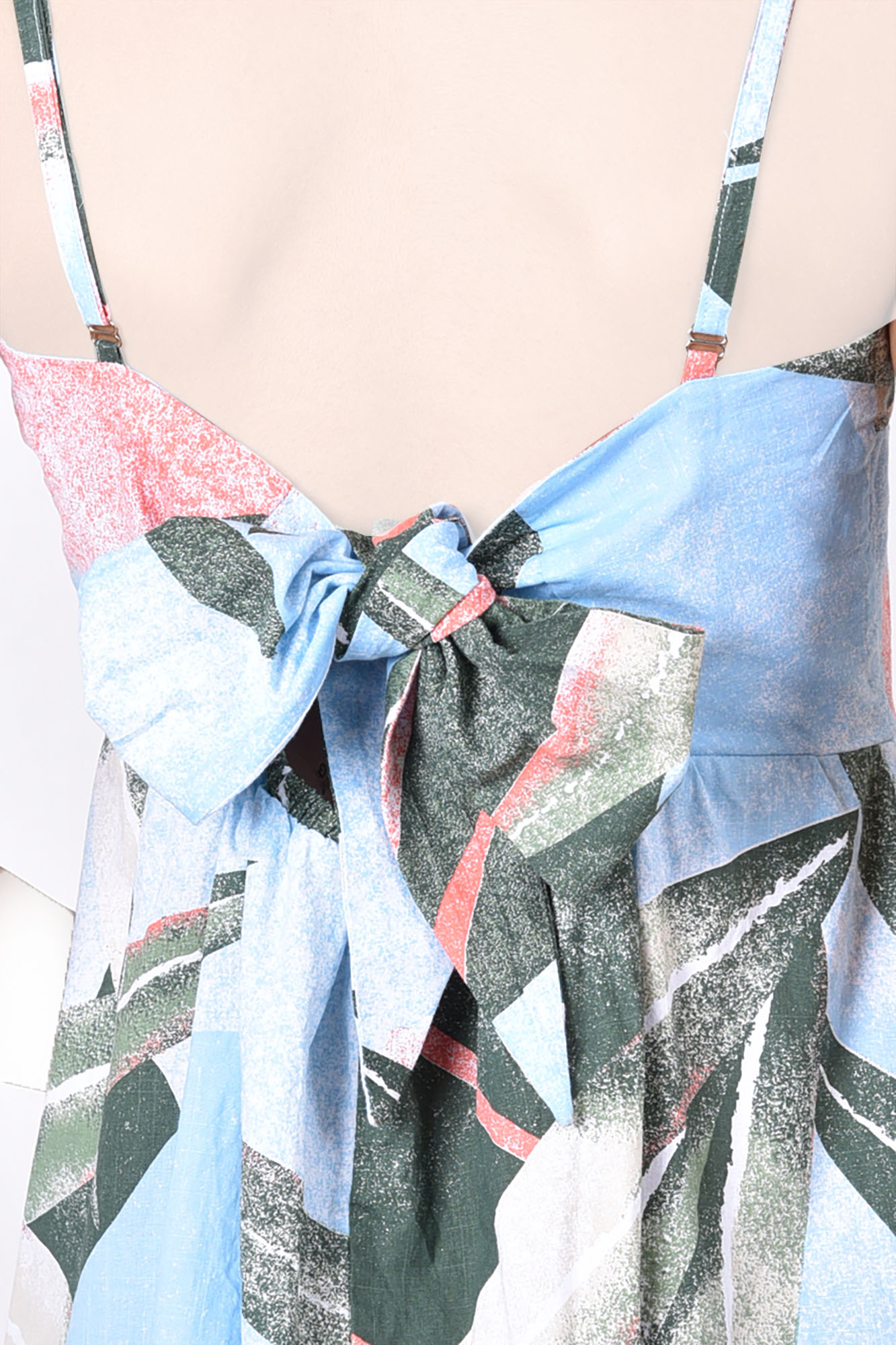 پیراهن بلند چاپی