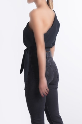 بلوز گره دار