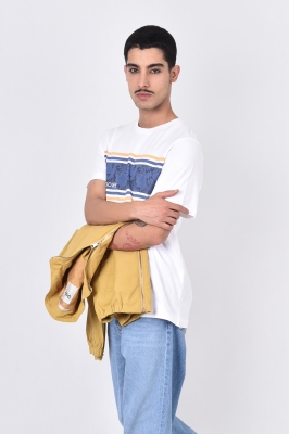 تیشرت آستین کوتاه چاپی