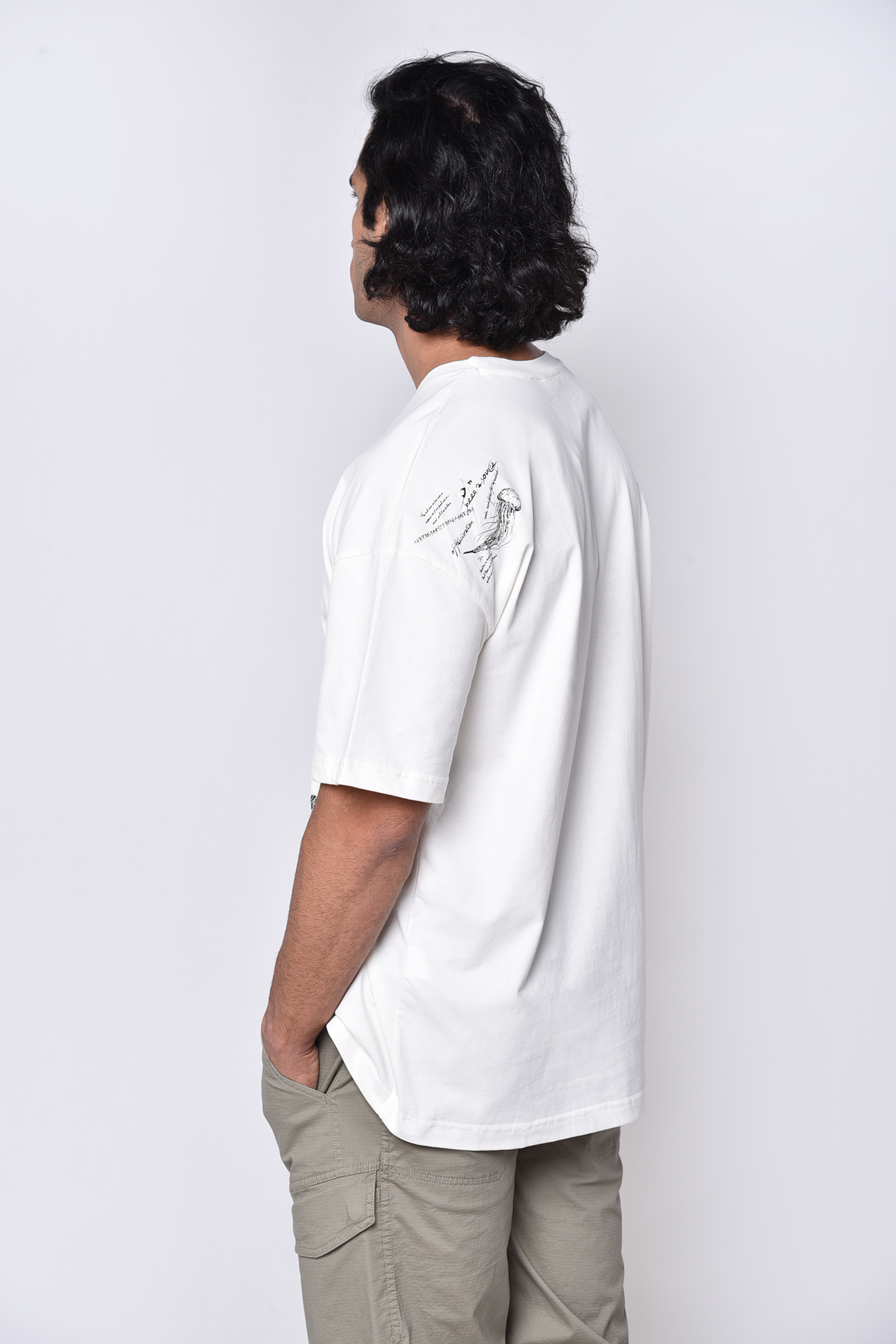 تیشرت آستین کوتاه چاپی