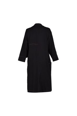 مانتو لینن یقه شال