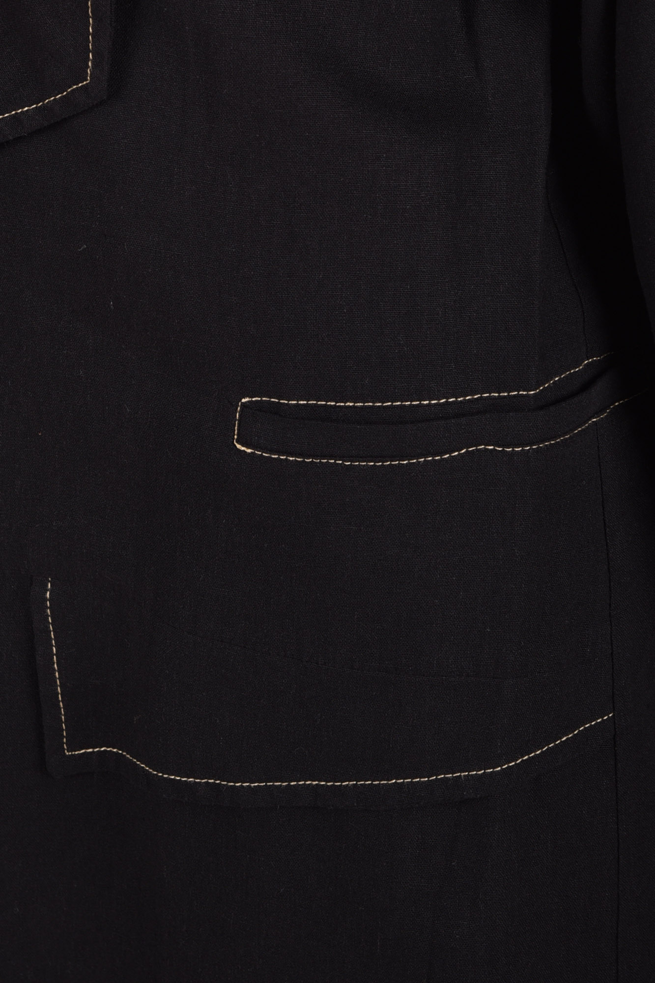 مانتو لینن یقه شال