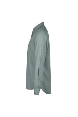 پیراهن آستین بلند یقه دار لینن