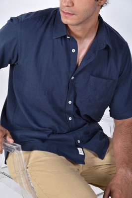 پیراهن آستین کوتاه یقه دار