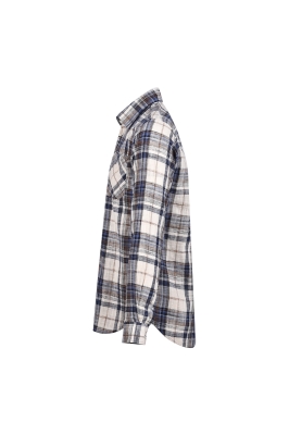 پیراهن آستین بلند چهارخانه رگولار فیت