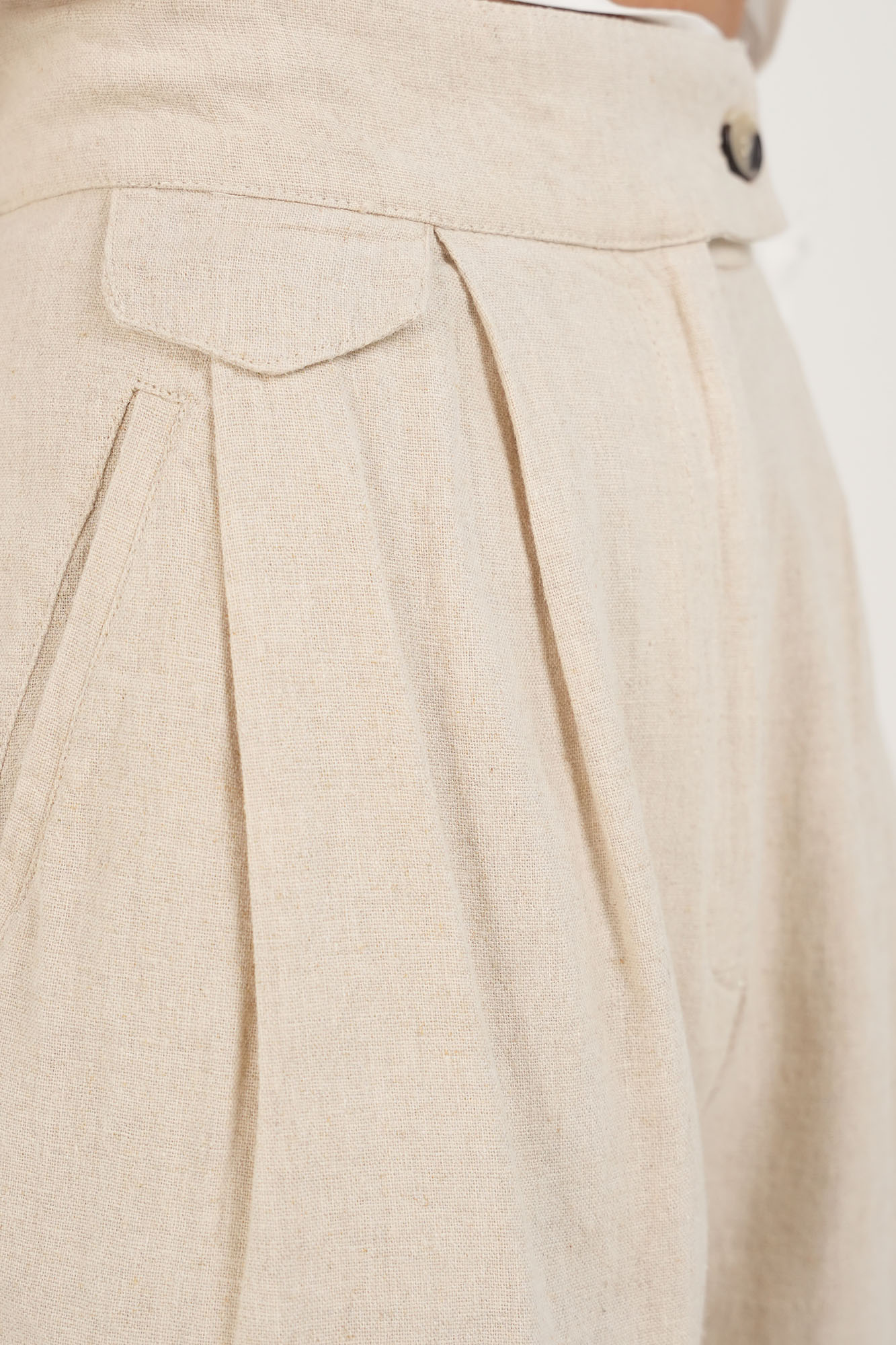 شلوار لینن واید