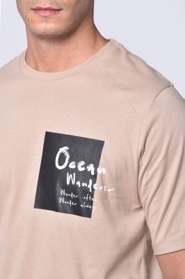 تیشرت آستین کوتاه چاپی