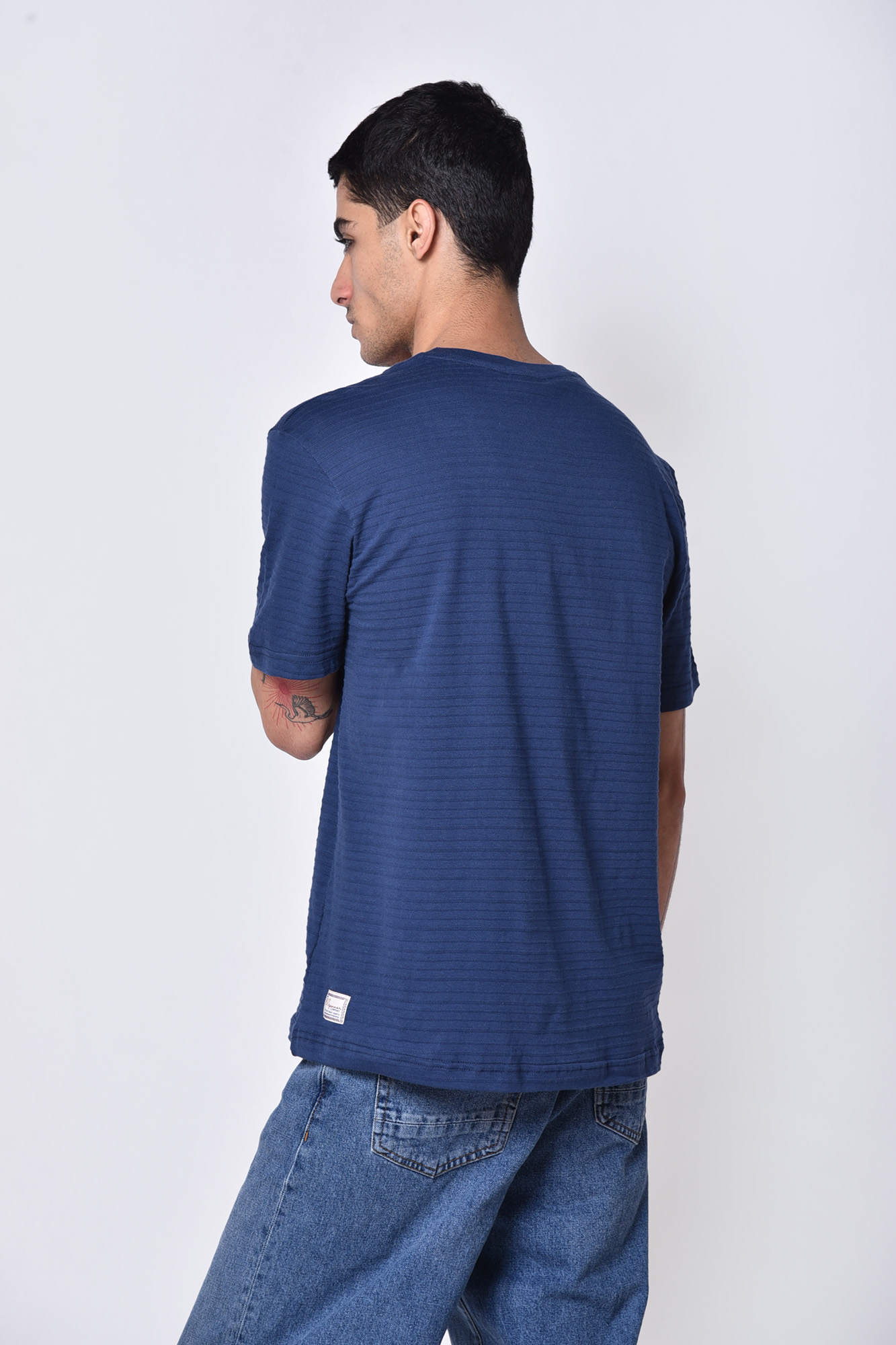 تیشرت آستین کوتاه ژاکارد رینگر