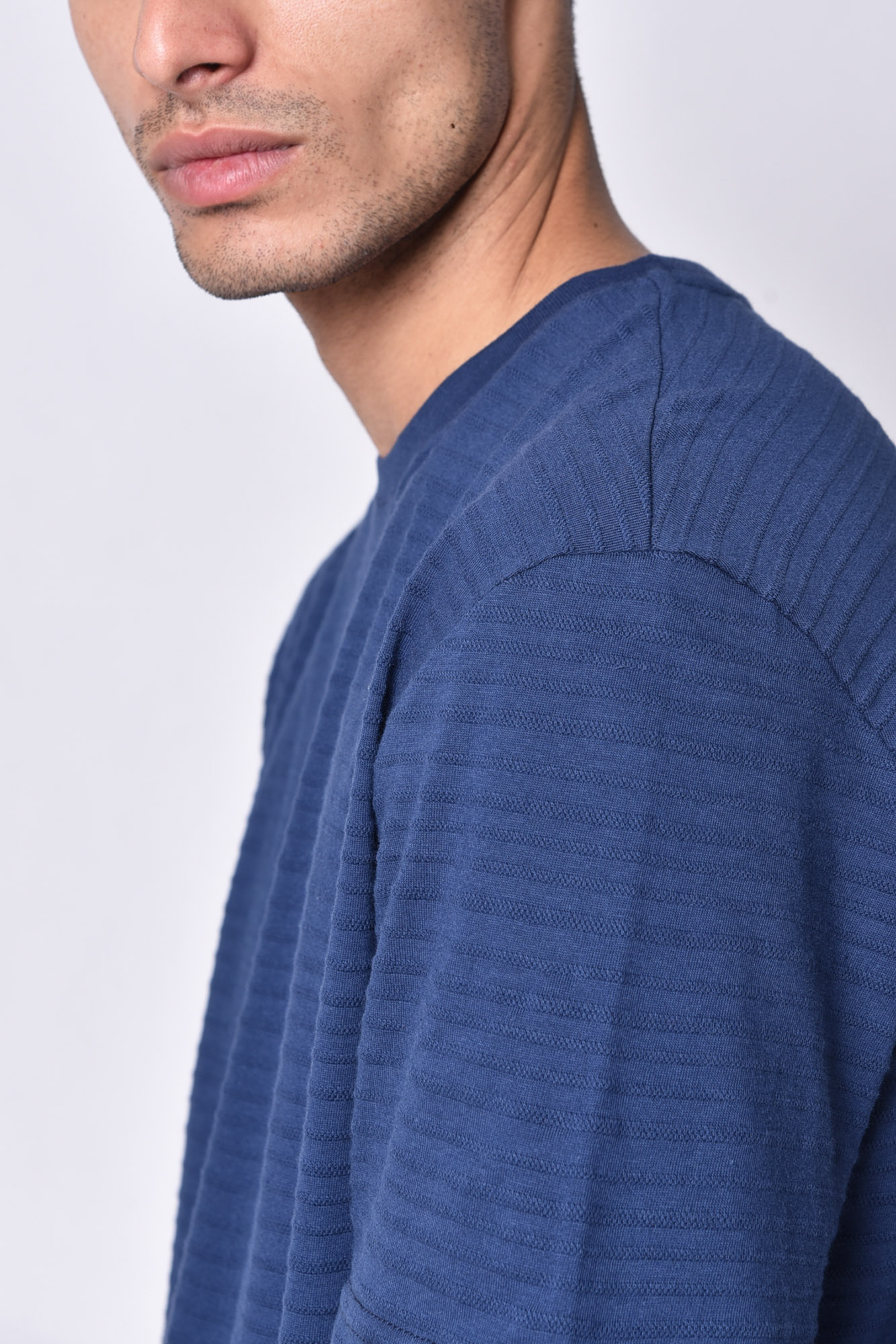 تیشرت آستین کوتاه ژاکارد رینگر