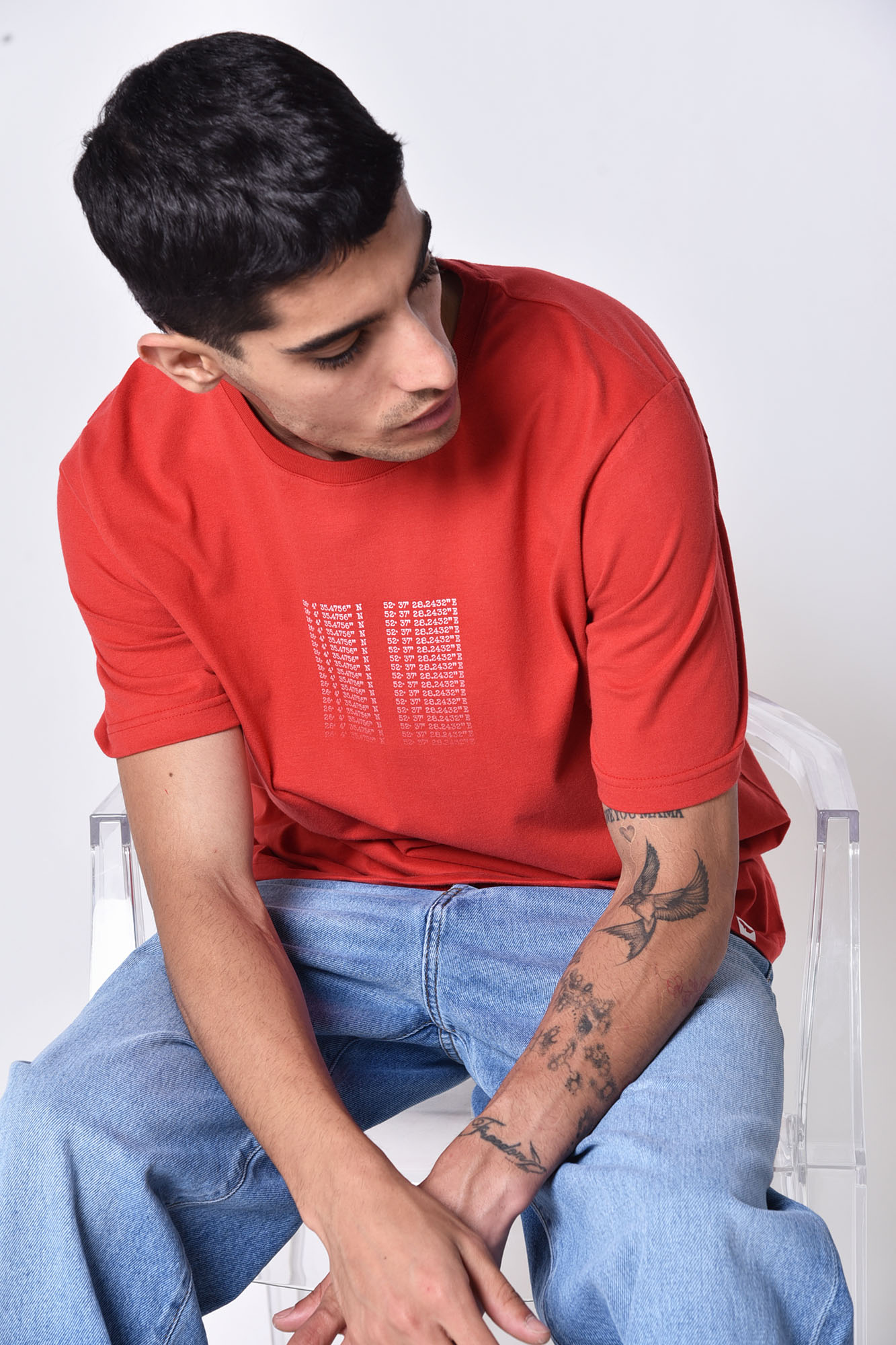 تیشرت آستین کوتاه چاپی