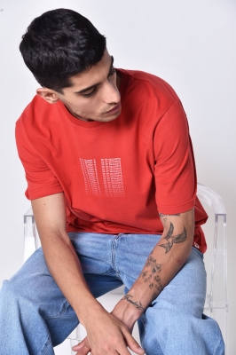 تیشرت آستین کوتاه چاپی