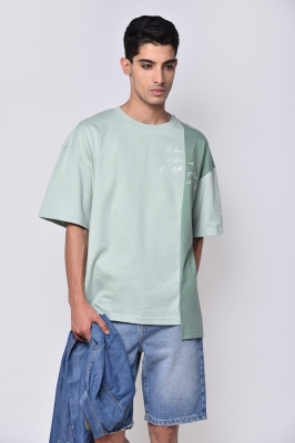 تیشرت آستین کوتاه چاپی