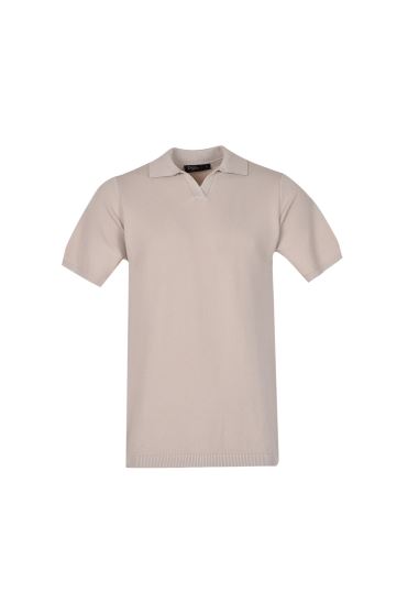 پولوشرت بافت آستین کوتاه