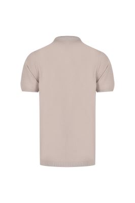 پولوشرت بافت آستین کوتاه