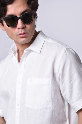 پیراهن آستین کوتاه یقه دار