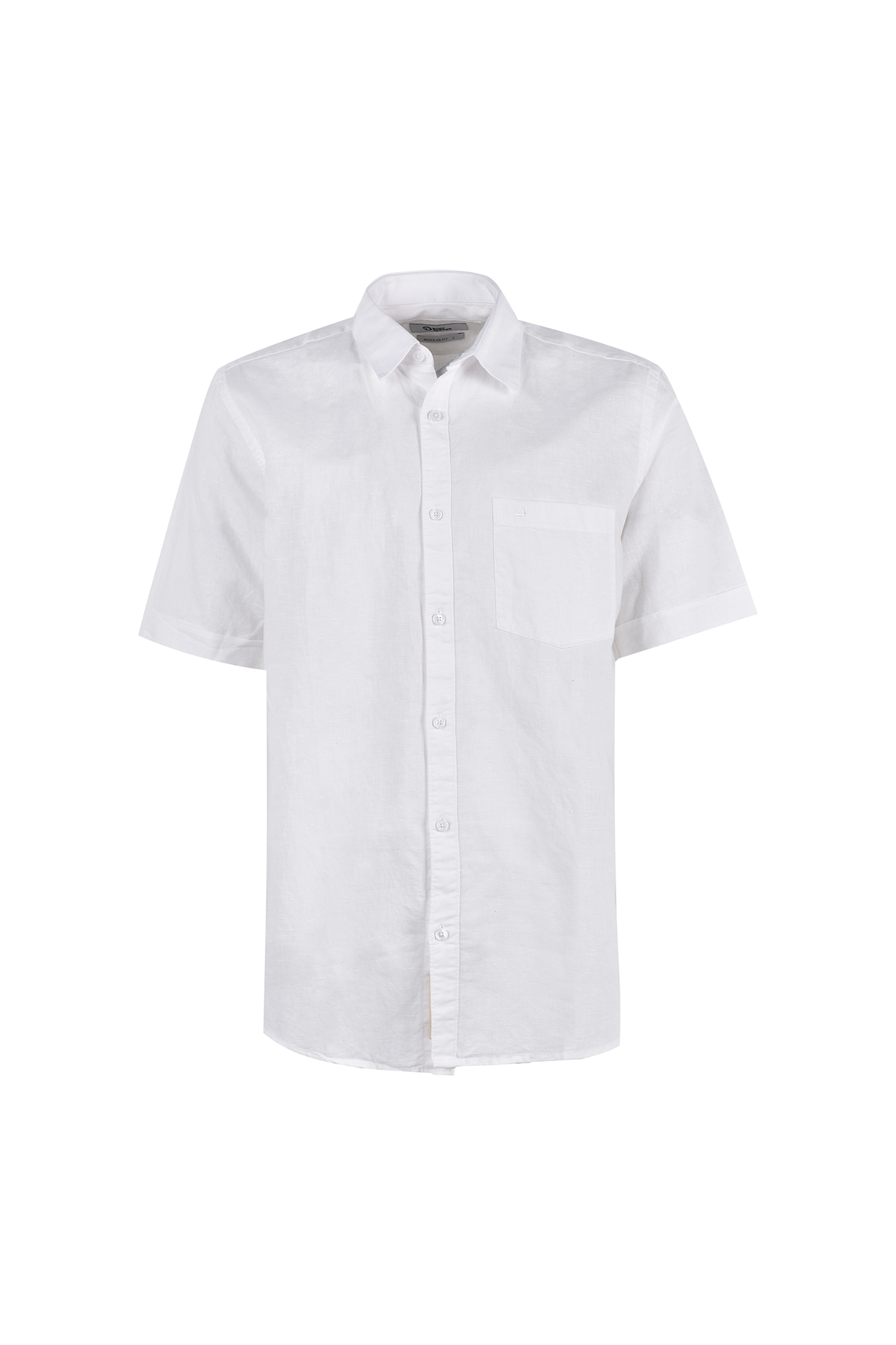 پیراهن آستین کوتاه یقه دار