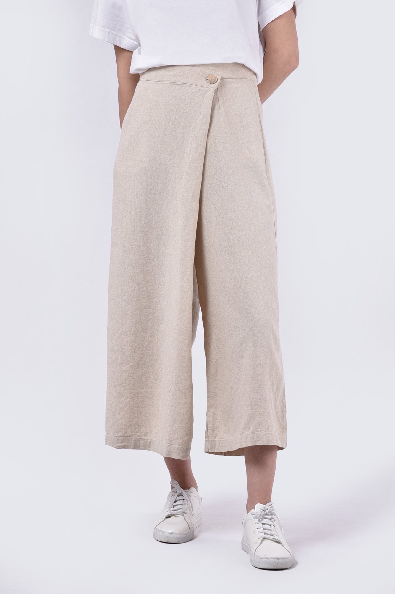 شلوار چپ و راستی لینن