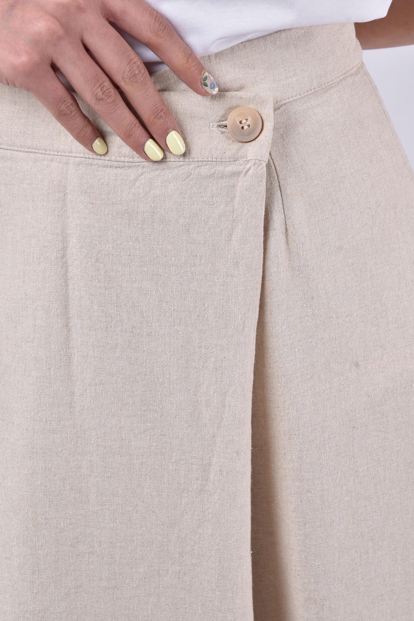 شلوار چپ و راستی لینن