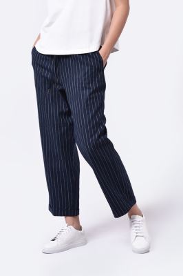 شلوار پارچه ای راه راه