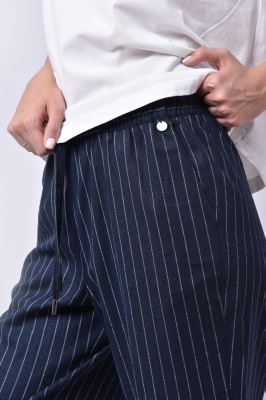 شلوار پارچه ای راه راه