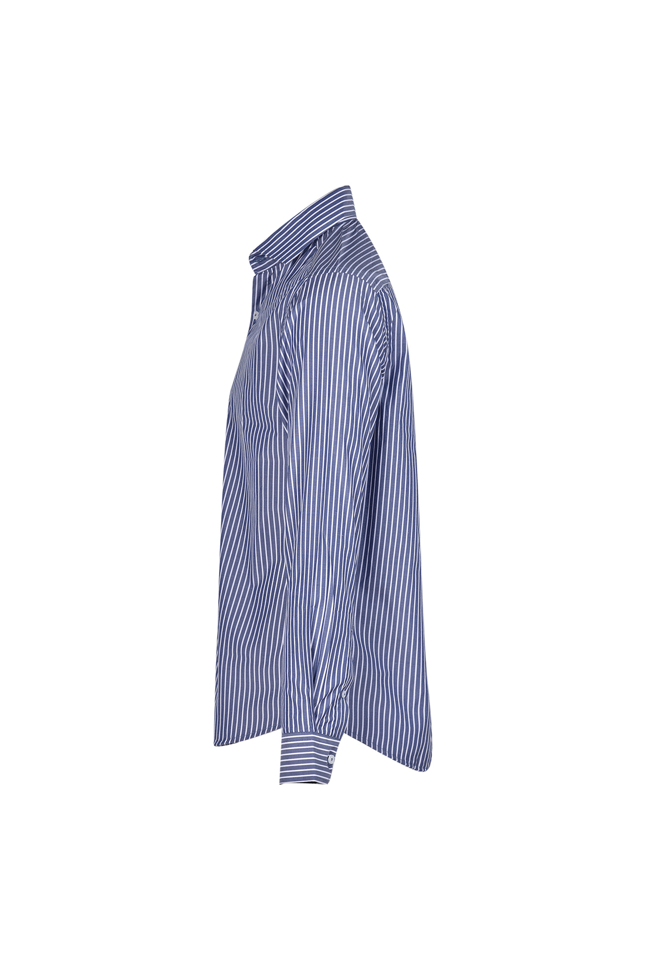 پیراهن آستین بلند راه راه اسلیم فیت