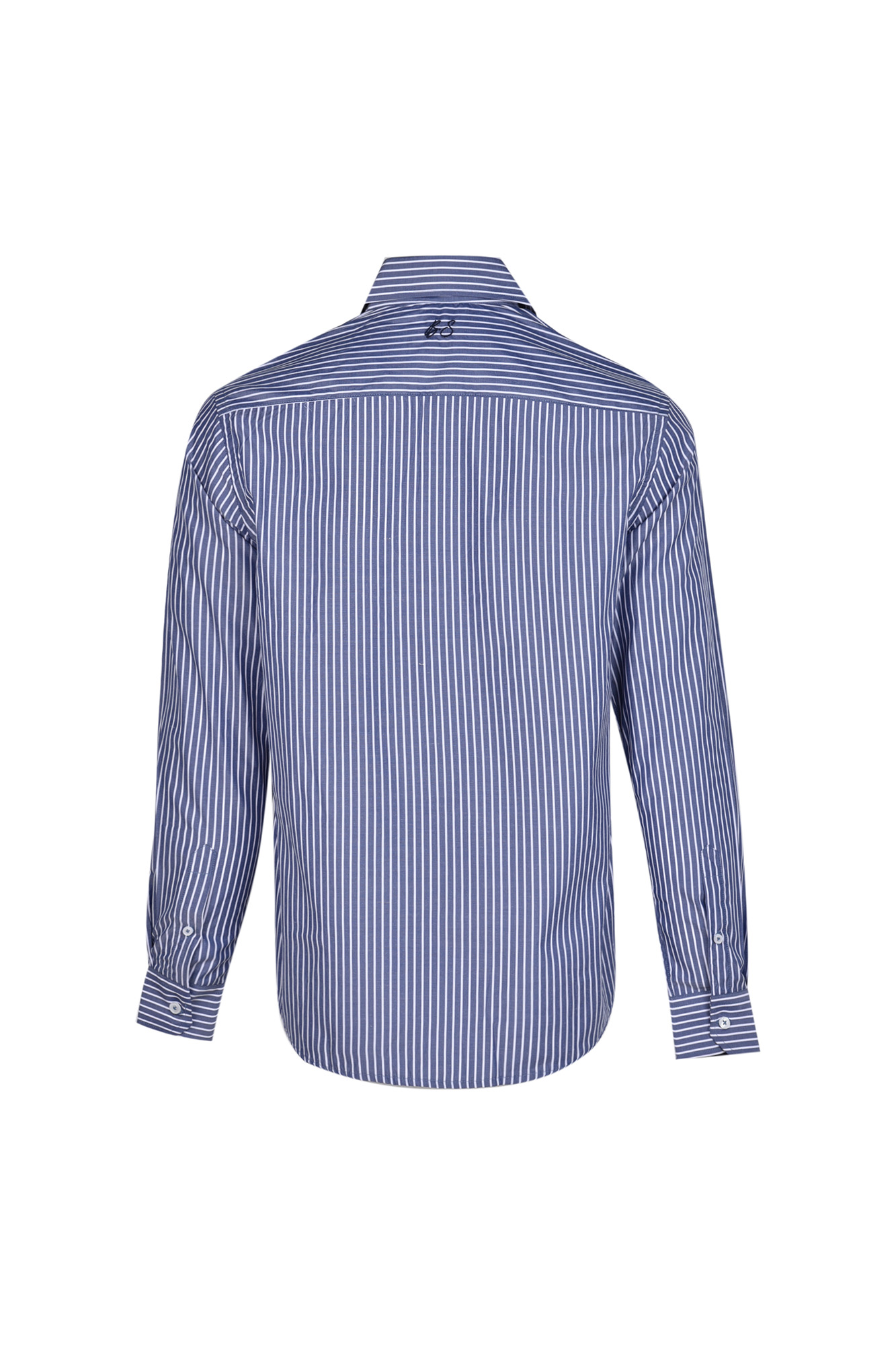 پیراهن آستین بلند راه راه اسلیم فیت