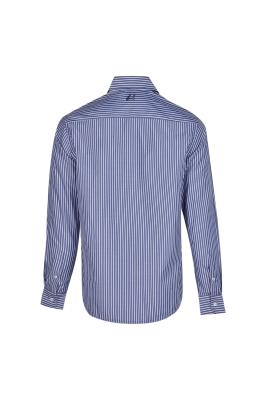 پیراهن آستین بلند راه راه اسلیم فیت